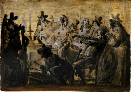 Antoon Sallaert - Merry Company Making Music
