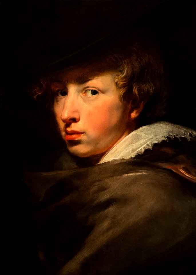 Antoon van Dyck (1599-1641) Zelfportret (vroeger Rubens) Rubenshuis Antwerpen 27-09-2018