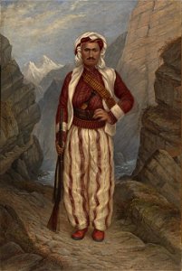 Antonion Zeno Shindler - Kurd Man - 1985.66.165,714 - Smithsonian American Art Museum. Free illustration for personal and commercial use.