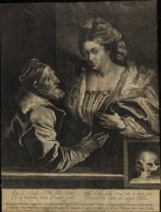 Antoon van Dyck - Ticiano e sua amante
