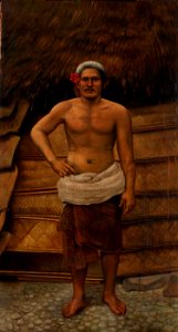 Antonion Zeno Shindler - Samoan Man - 1985.66.165,729 - Smithsonian American Art Museum. Free illustration for personal and commercial use.