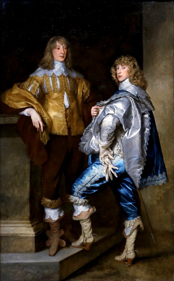 Antoon van dyck, lord john stuart e suo fratello, lord bernard stuart, 1638 caFXD