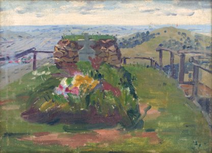 Antoš Frolka - Štefánikov hrob na Bradle - O 574 - Slovak National Gallery