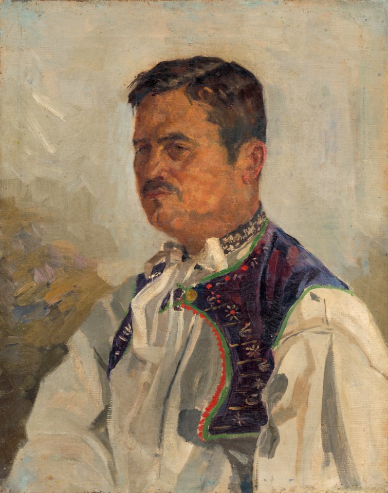 Antoš Frolka - Vlastná podobizeň - O 571 - Slovak National Gallery