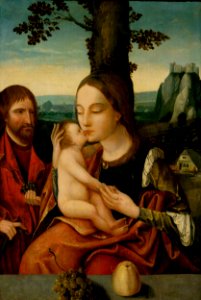 Antverpský maliar - Holy Family - O 1448 - Slovak National Gallery