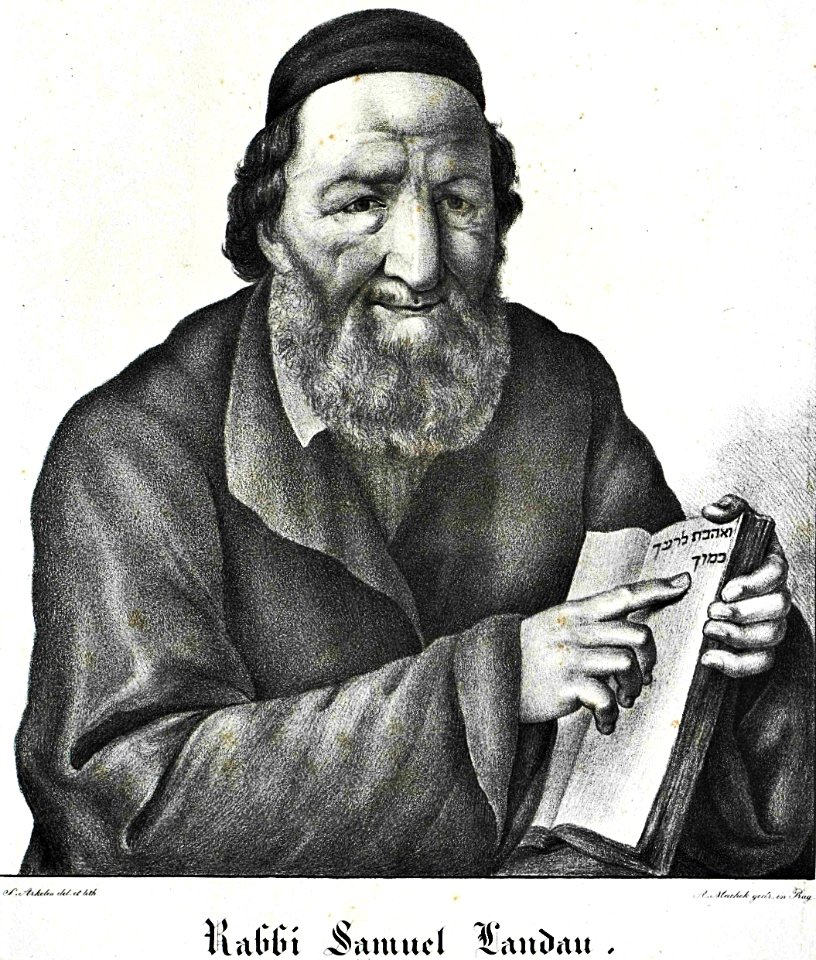 Antonín Machek. Landau, Samuel; Porträt