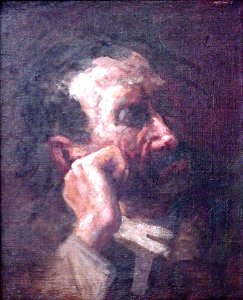 Antônio Parreiras - Cabeça de homem 1917