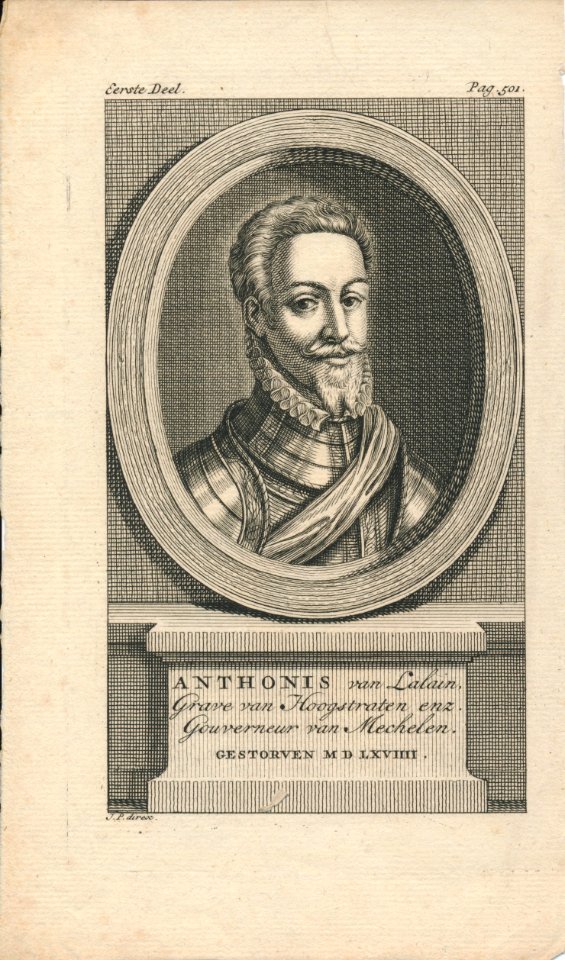 Antoon II van Lalaing 1533-1568, Erfgoedcentrum Rozet, 300 191 d 2 B-18