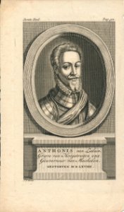 Antoon II van Lalaing 1533-1568, Erfgoedcentrum Rozet, 300 191 d 2 B-18