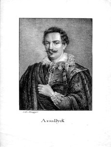 Antoon van Dyck (lith Honegger)