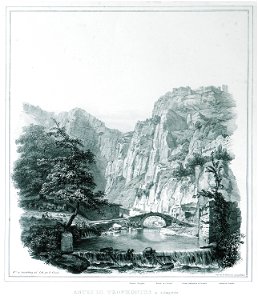 Antre de Trophonius a Lébadé - Stackelberg Otto Magnus Baron De - 1830