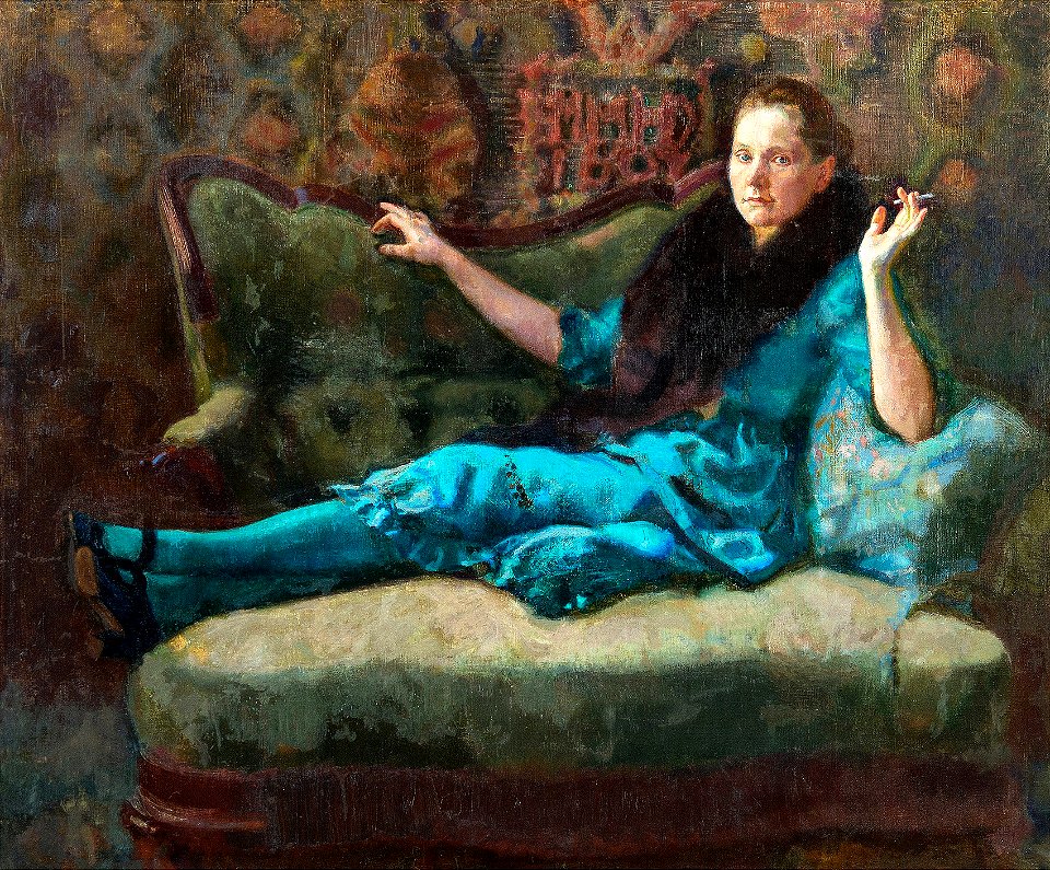 Antti Favén - Lady in a Fur Boa