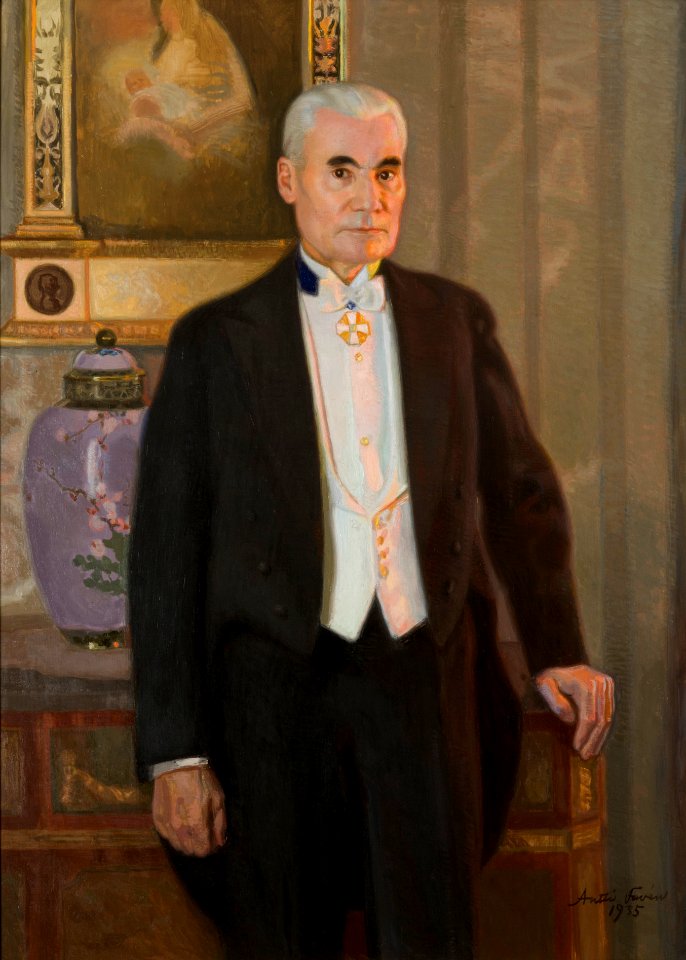 Antti Favén - Portrait of Emil Aaltonen