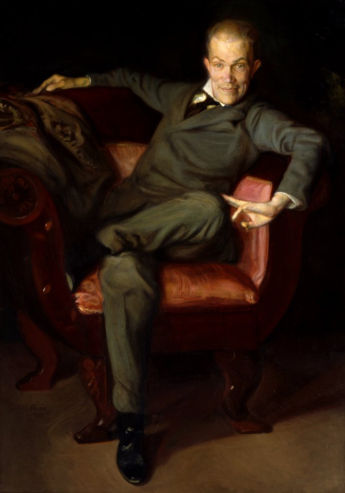 Antti Favén - Portrait of Fahle Basilier