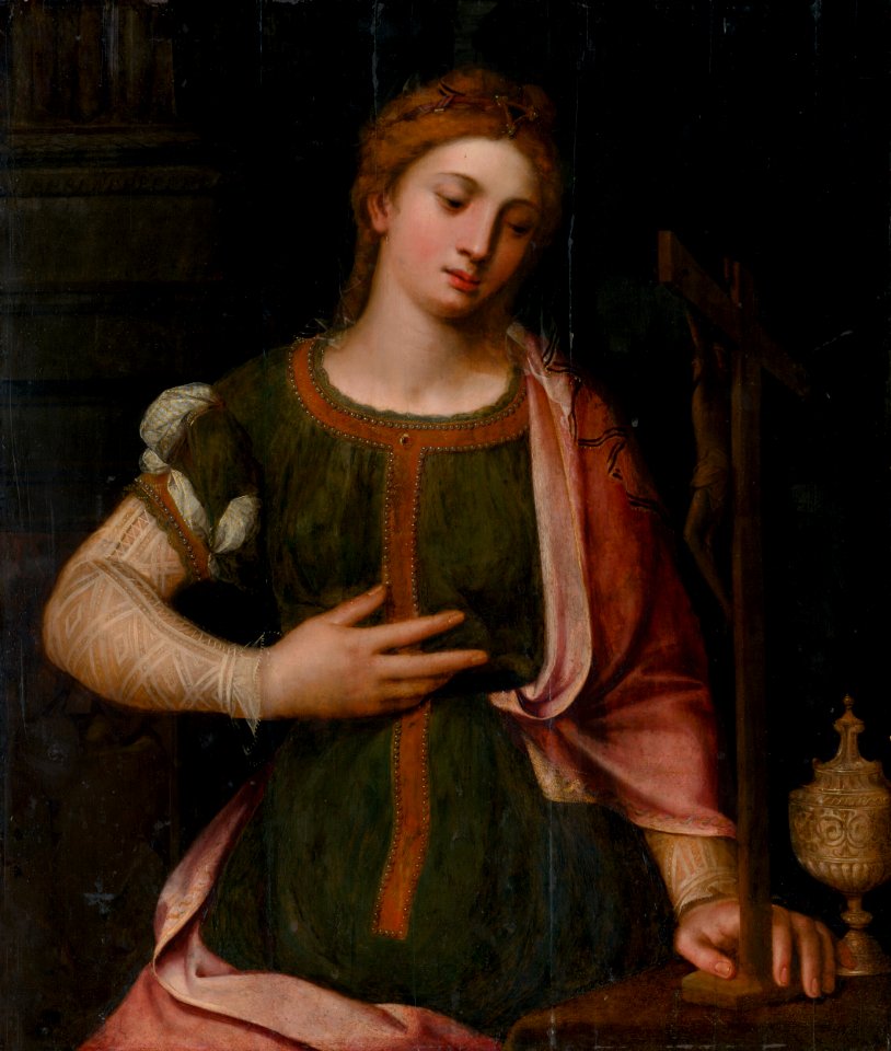 Antverpský maliar - Penitent Mary Magdalene - O 244 - Slovak National Gallery