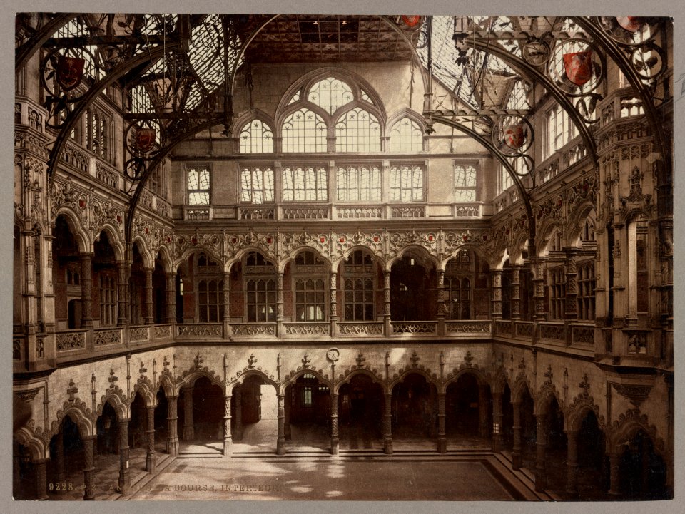 Anvers. La Bourse. Interieur LCCN2017659114