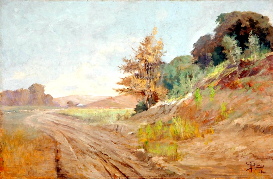 Antônio Parreiras - Dia de mormaço, 1900
