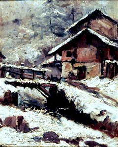 Antônio Parreiras - Neve (Suíça)
