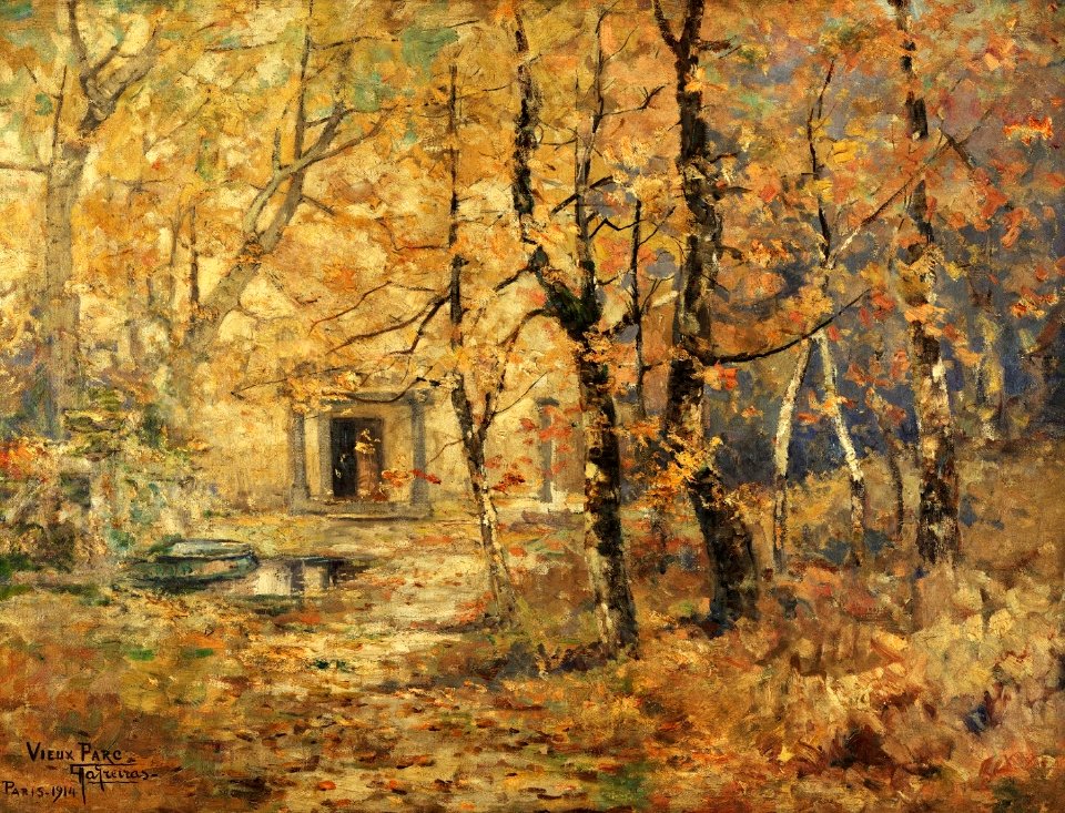Antônio Parreiras - Vieux Parc, Paris, 1914