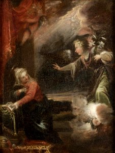 Anunciación, de la escuela madrileña (Museo del Greco, Toledo)