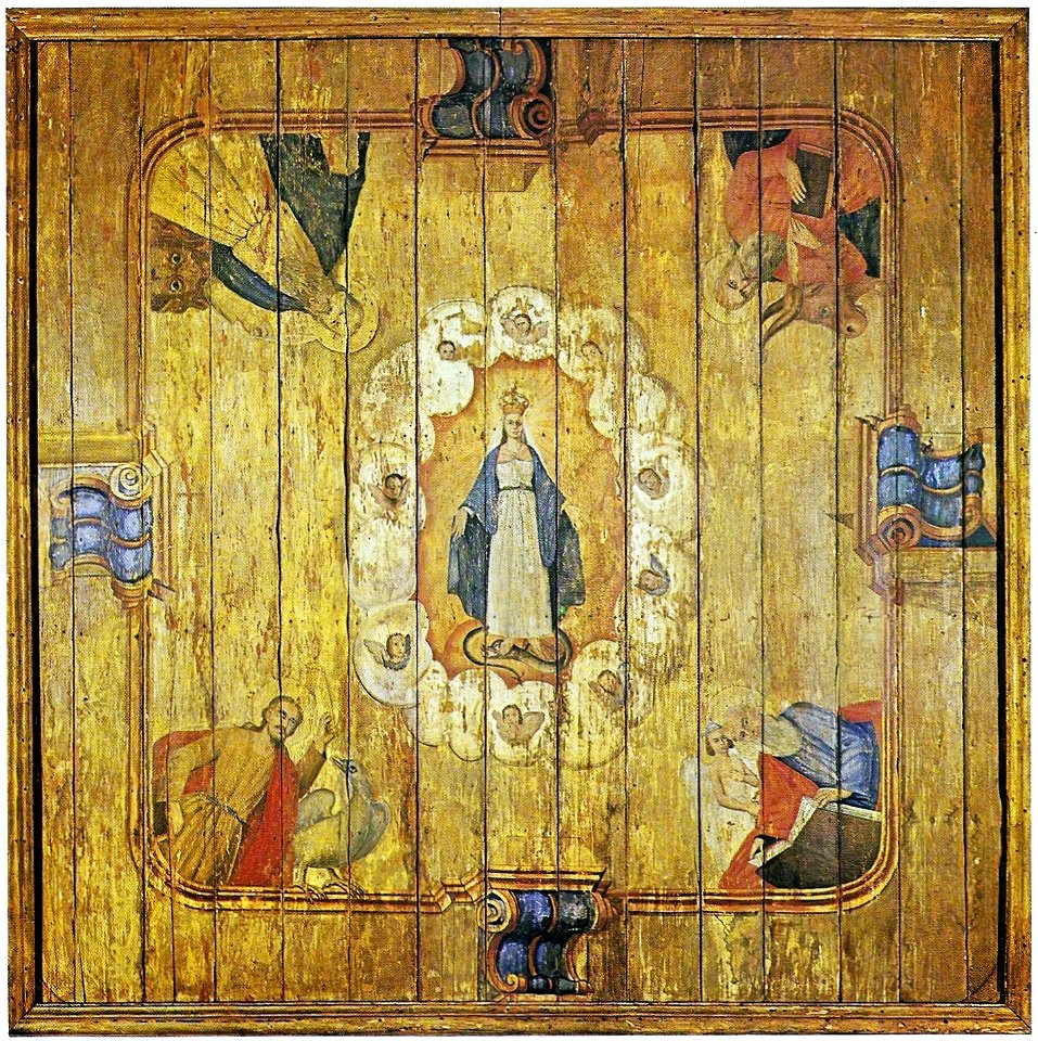 Anônimo de Minas Gerais - Fragmento de teto de igreja