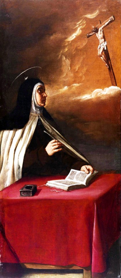 Aparición de Cristo crucificado a Santa Teresa de Jesús (Museo del Prado)