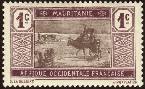 AOF MAU 1913 MiNr0017 mt B002