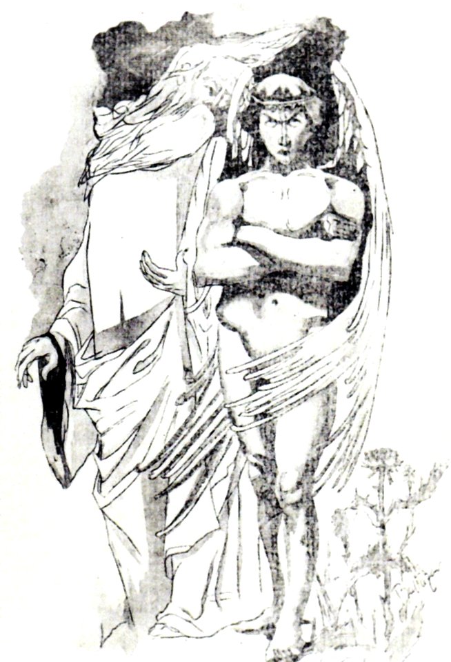 Apcar Baltazar - Grafica - Dumnezeu si Scaraotchi