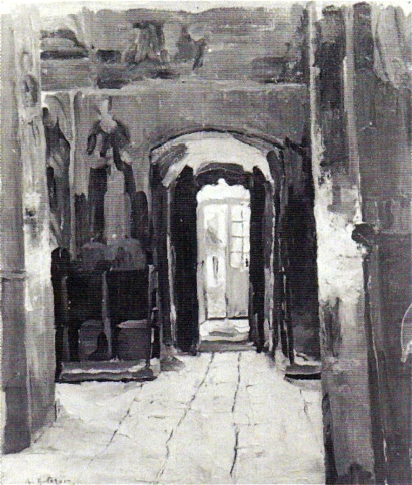 Apcar Baltazar - Interior la Manastirea