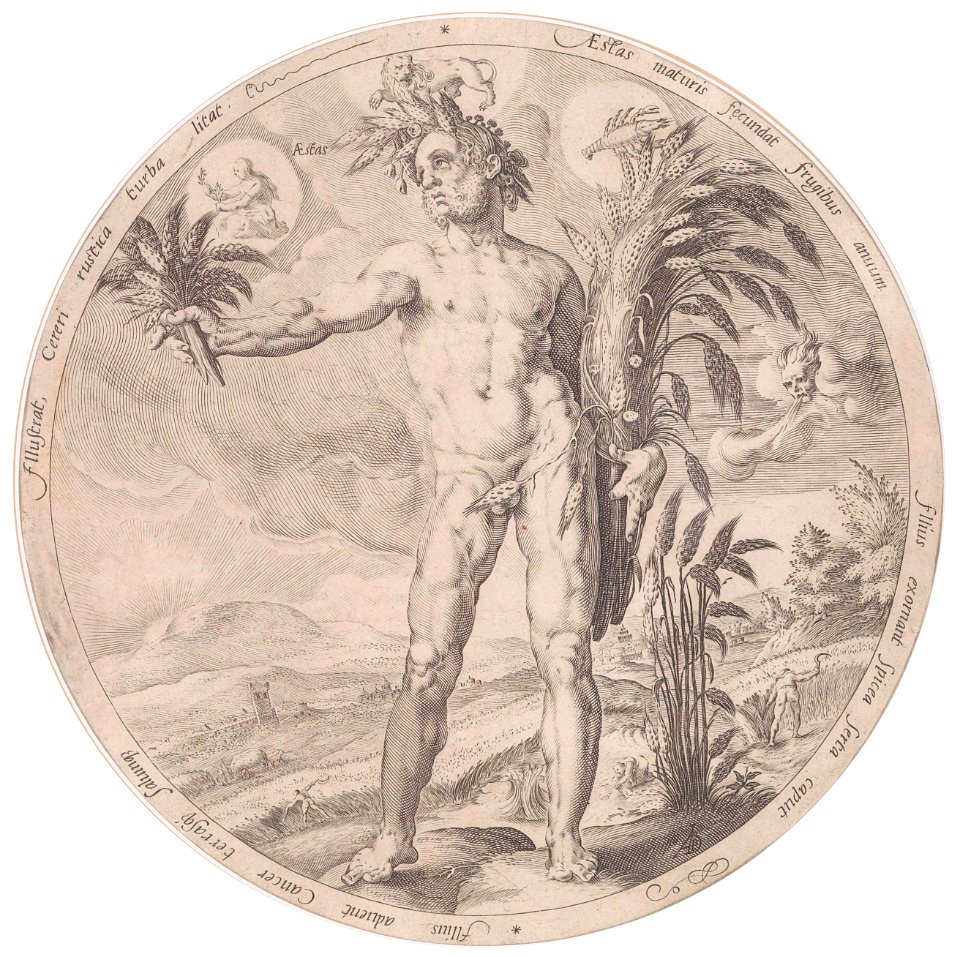 APD nach Hendrick Goltzius Jahreszeiten Sommer