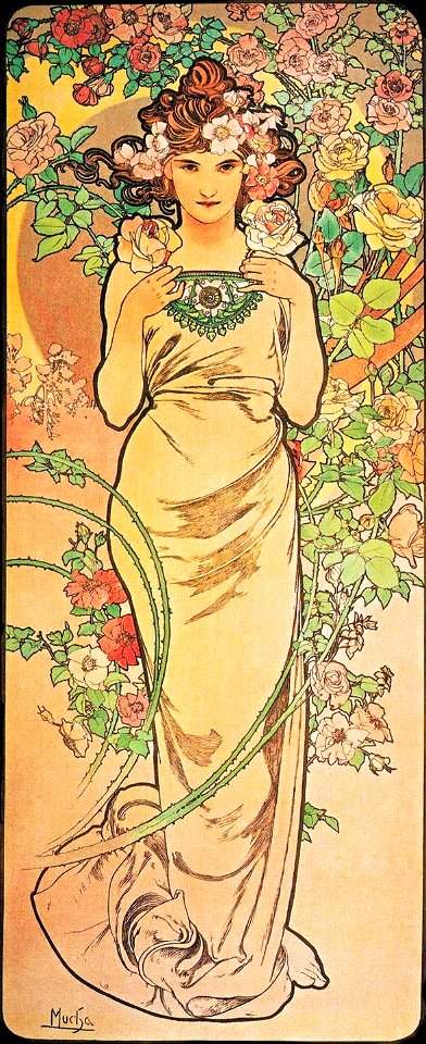 Aphonse Mucha - Rose 1898