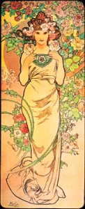 Aphonse Mucha - Rose 1898