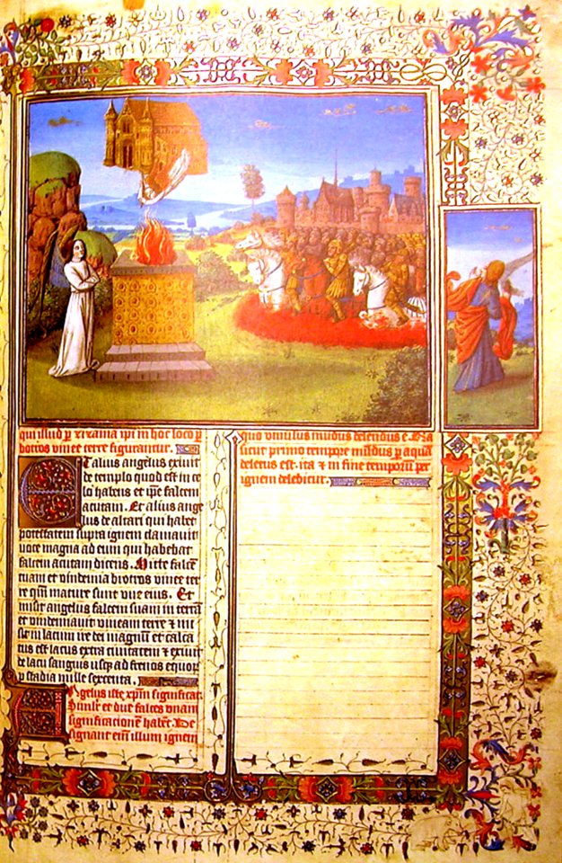 Apocalypse figurée des ducs de Savoie - Escorial E Vit.5 - Christ on the white horse
