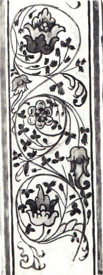 Apcar Baltazar - Motiv ornamental (3)