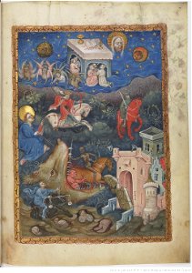 Apocalypse flamande - BNF Néerl3 f.7r Four Horsemen