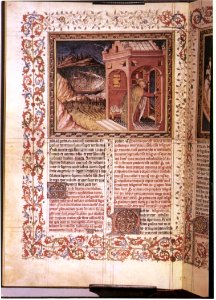 Apocalypse figurée des ducs de Savoie - Escorial - f3v (saint Jean)