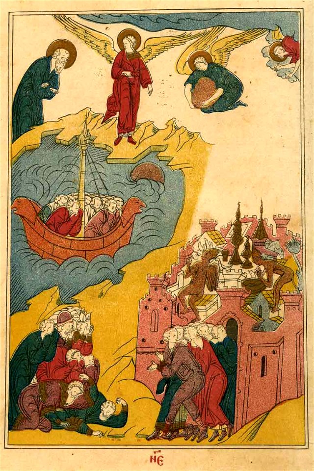 Apokalipsis trekhtolkoviy (1909) 55 - Angel announces the fall of Babylon