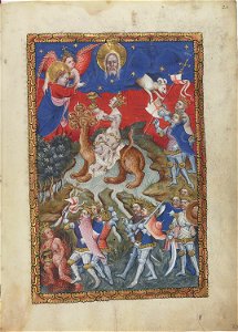 Apocalypse flamande - BNF Néerl3 f.20r The great harlot
