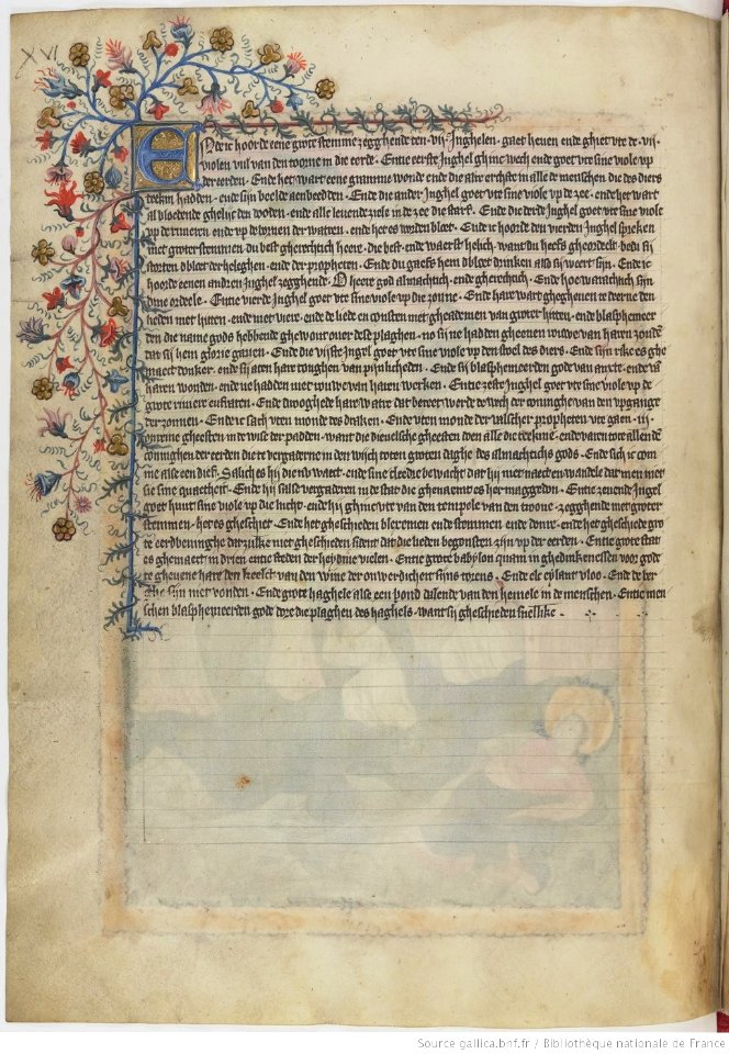 Apocalypse flamande - BNF Néerl3 f.16v