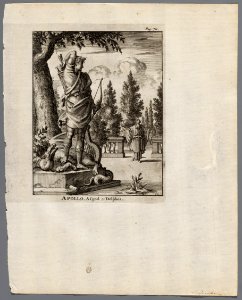 Apollo, afgod te Delphos, objectnr A 42100