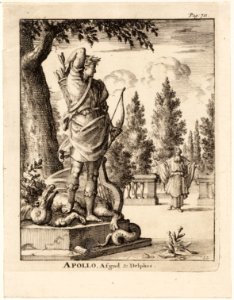 Apollo, afgod te Delphos, objectnr A 42150
