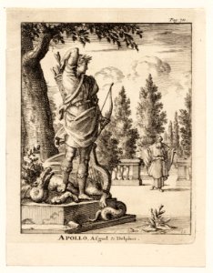 Apollo, afgod te Delphos, objectnr A 42151