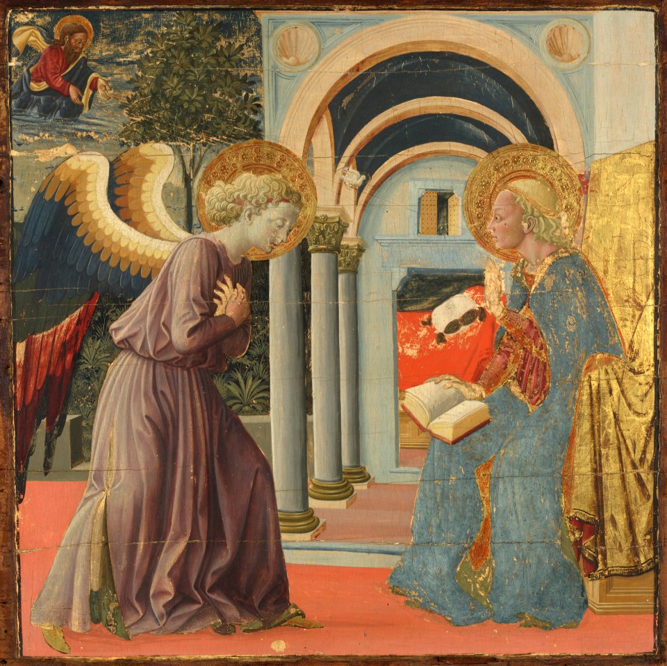 Apollonio di Giovanni - The Annunciation - 1871.40 - Yale University Art Gallery