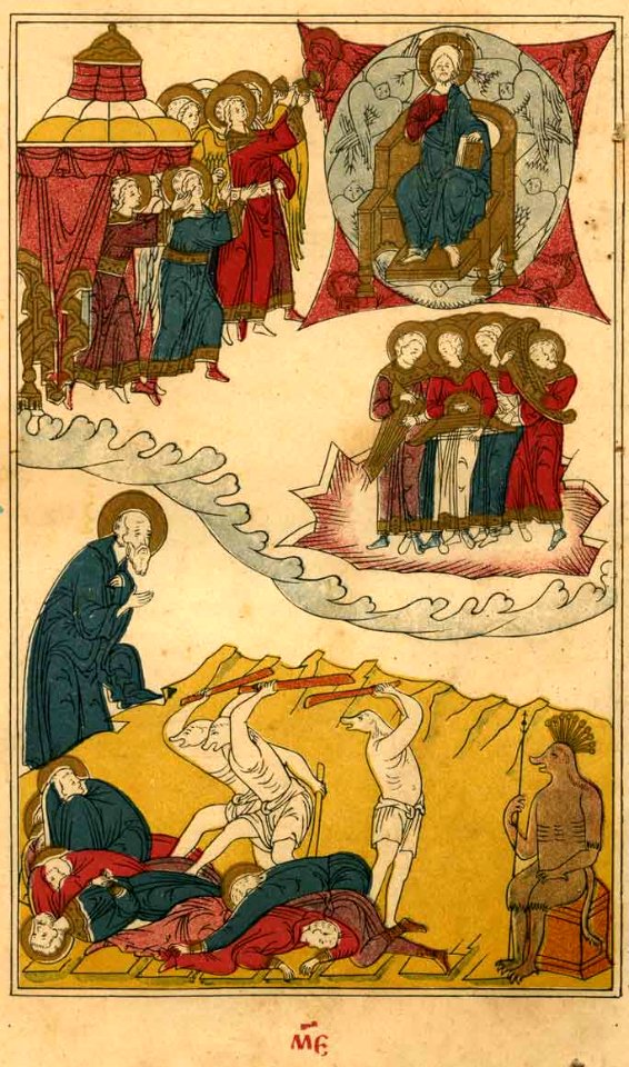 Apokalipsis trekhtolkoviy (1909) 46 - Seven angels with plagues