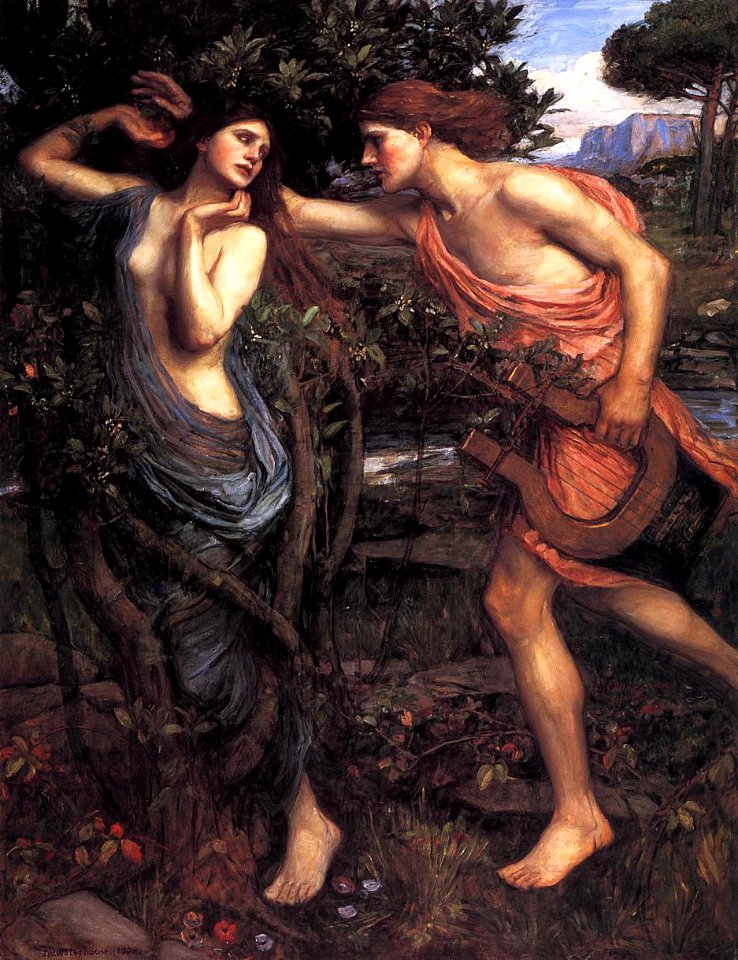 Apollo and Daphne waterhouse
