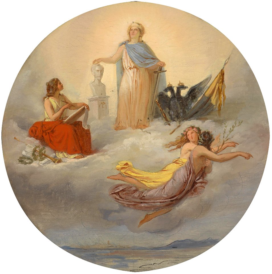 Apotheose auf das österreichische Kaiserhaus c1850