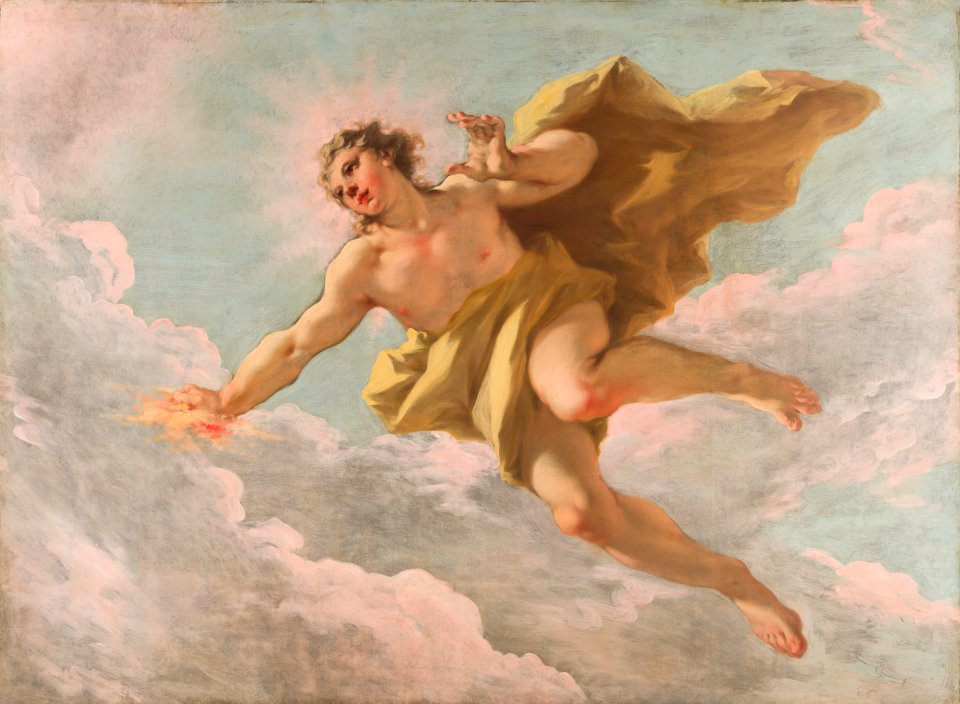Apollo by Giovanni Antonio Pellegrini Mauritshuis 1135