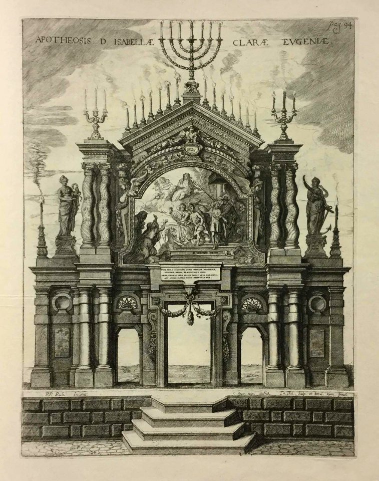 Apotheosis D. Isabellæ Claræ Eugeniæ (BM 1884,0112.55)