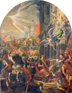 Apparizione della croce a Costantino (Grazio Cossali)