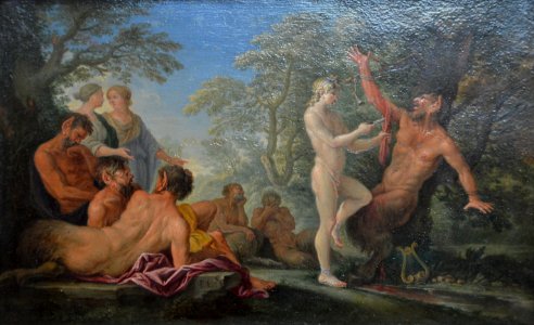 Apollon écorchant Marsyas - Filippo Lauri - Q18573590